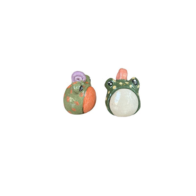 Frog Ceramic Chess Set