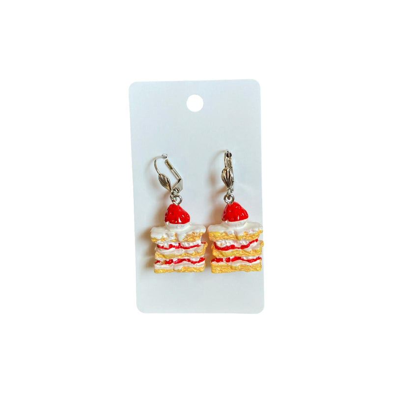 Strawberry Cake Earring