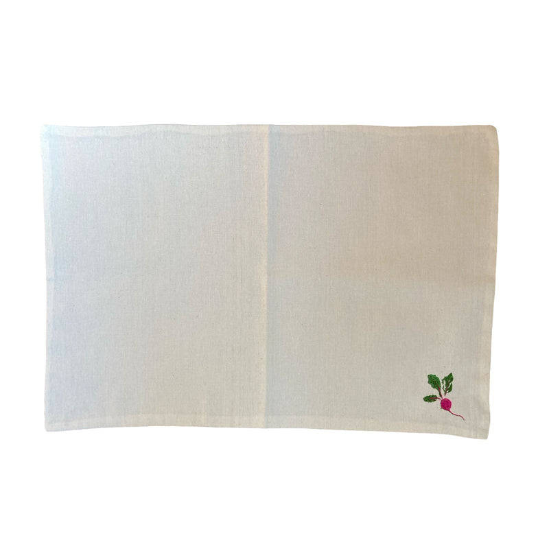 Radish Embroidery Fabric American Service