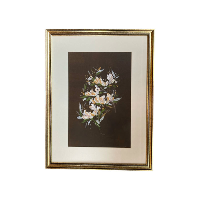 Floral Gouache Painting