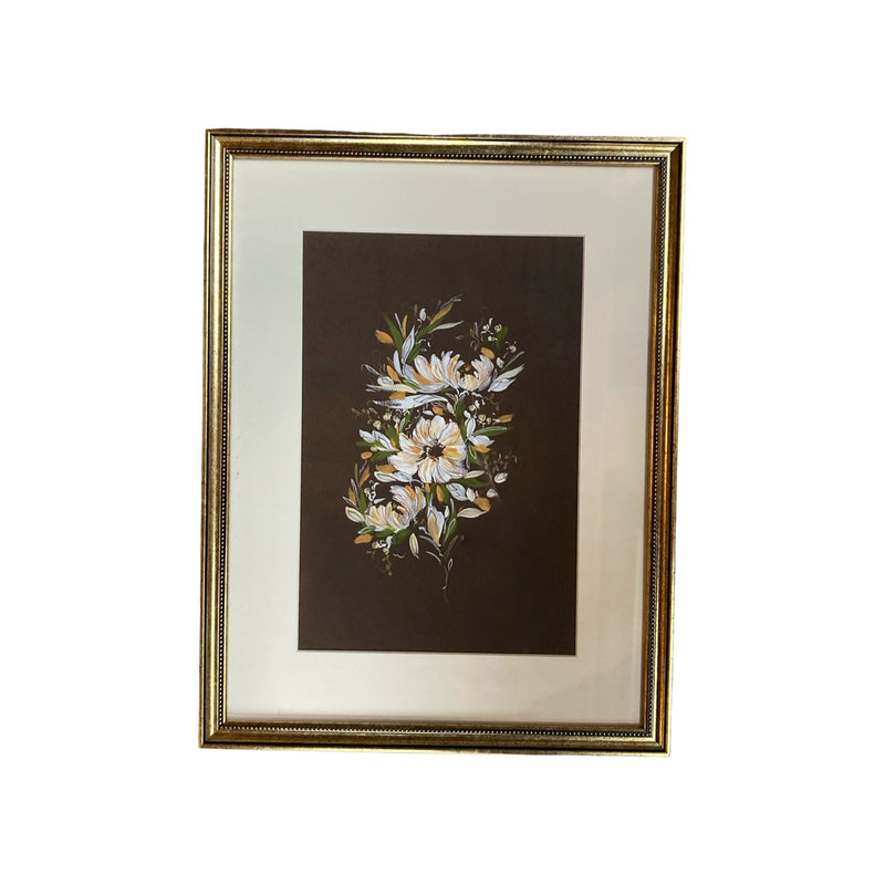 Flower Gouache Painting