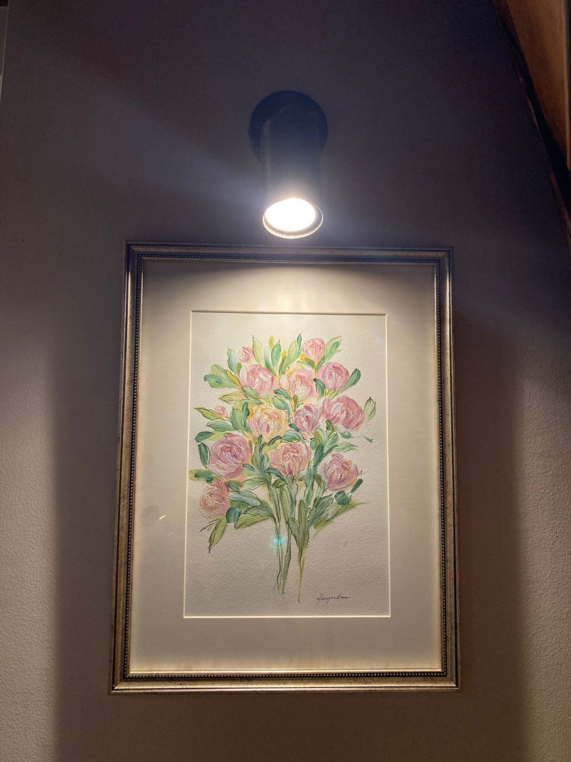 Flower Bouquet Gouache Painting
