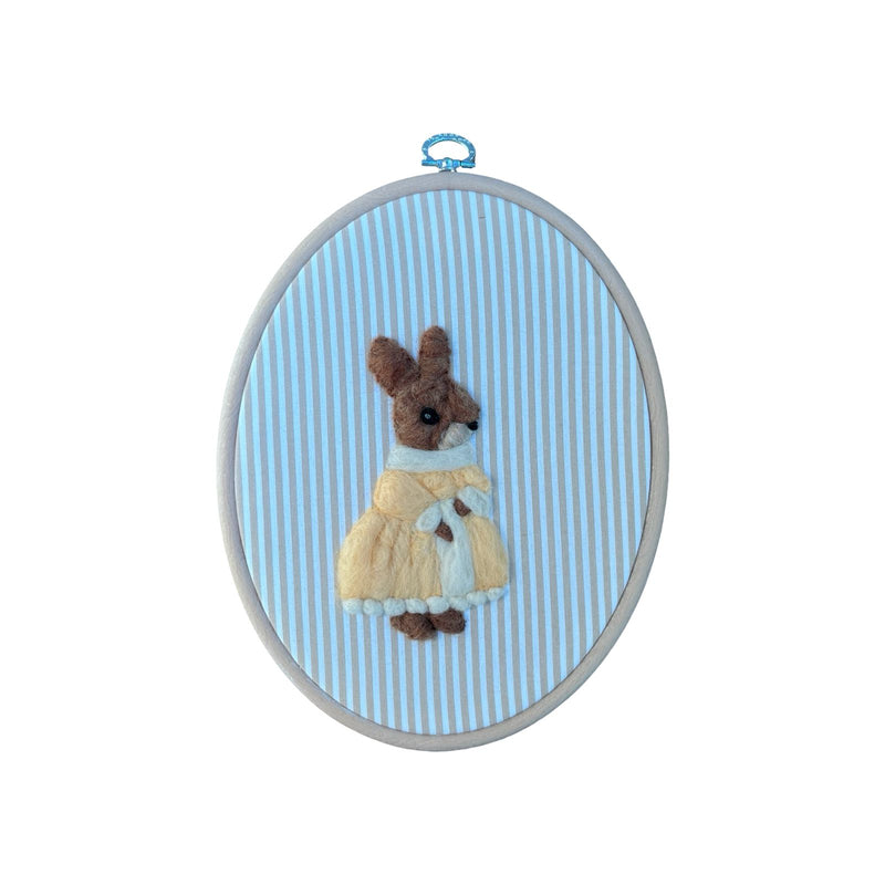 Peter Rabbit Keçe Kasnak Pano