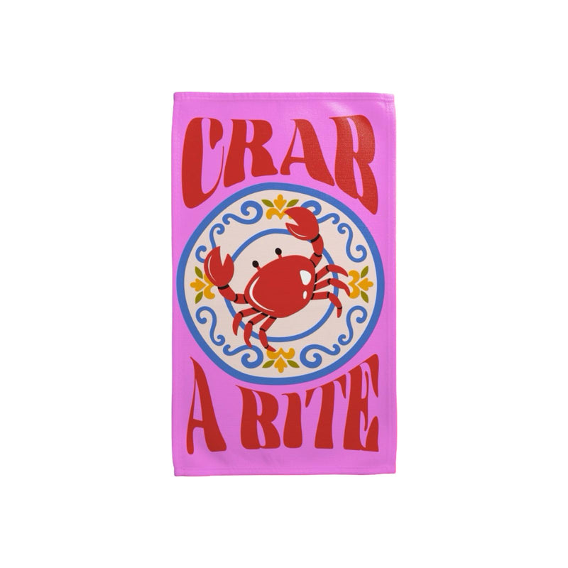 Crab a Bite Mutfak Havlusu