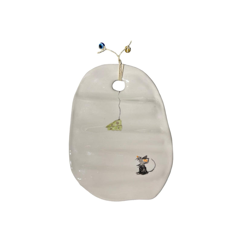 Mouse Ceramic Wall Decoration