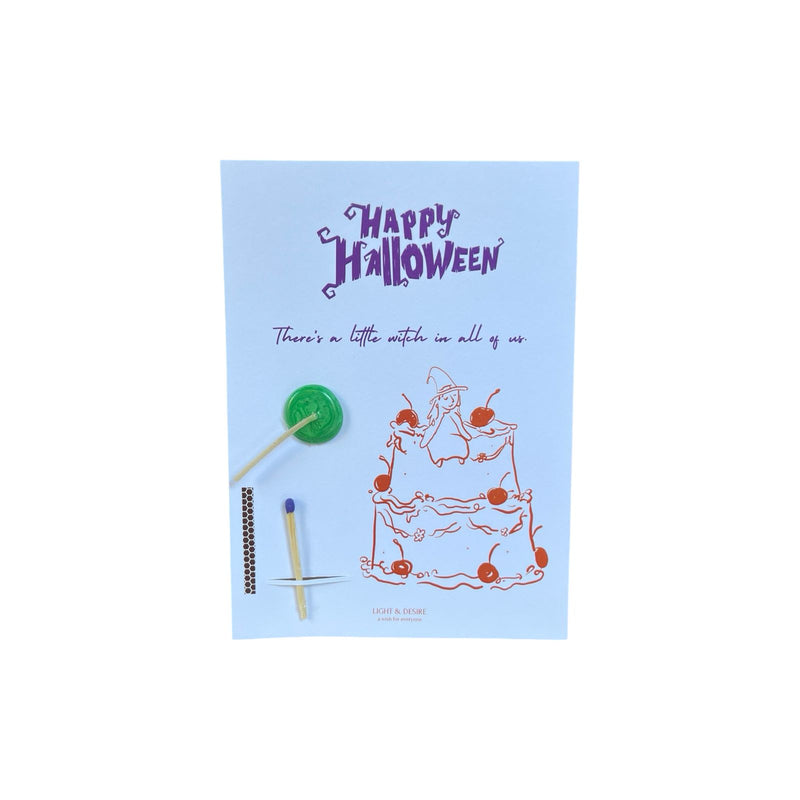"Happy Halloween" Dilek Kartı
