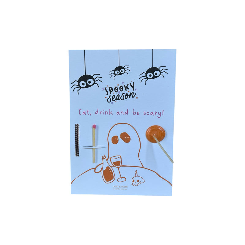 "Spooky Season" Dilek Kartı