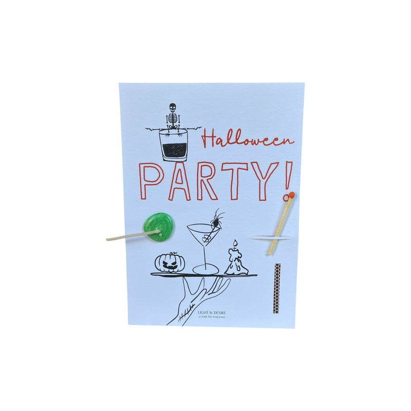 "Halloween Party" Dilek Kartı