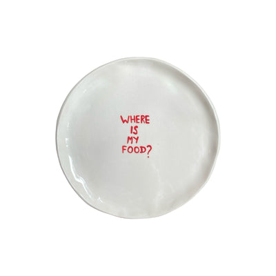 Where Is My Food? Plate
