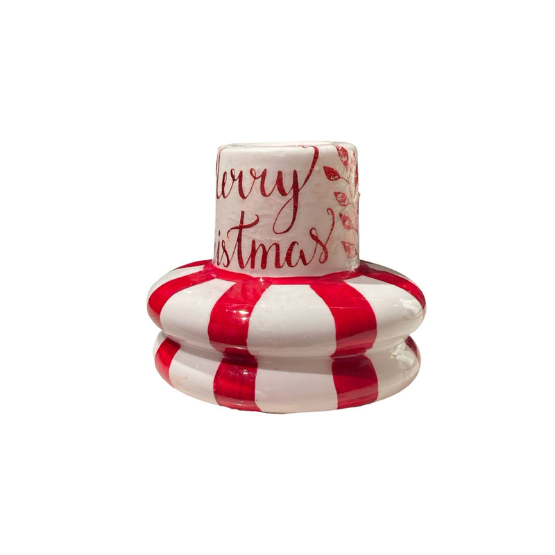 Merry Christmas Candle Holder