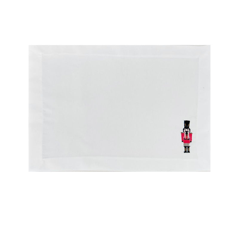 Nutcracker Embroidered American Service