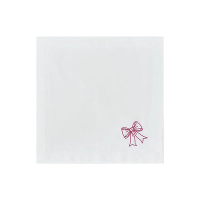 Ribbon Embroidered Napkin