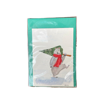 Noel Suluboya Kartpostalı