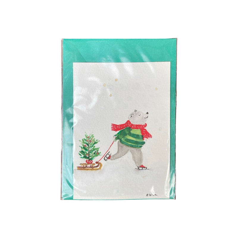 Noel Suluboya Kartpostalı