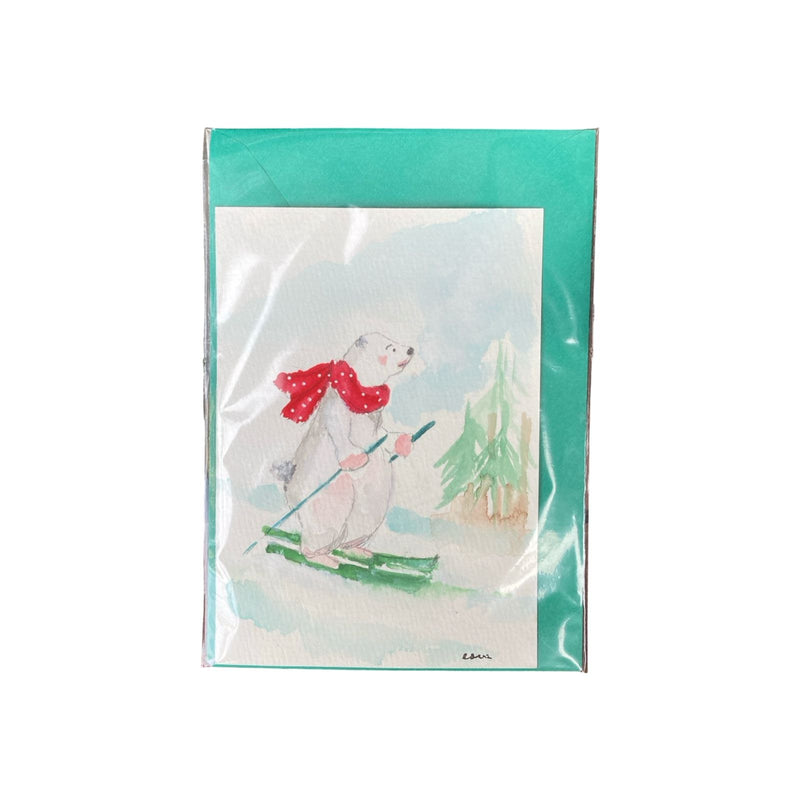 Noel Suluboya Kartpostalı