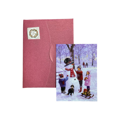 Glitter New Year Postcard