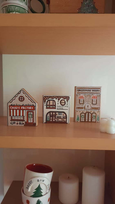 Çikolata Mağazası Ahşap Dekor