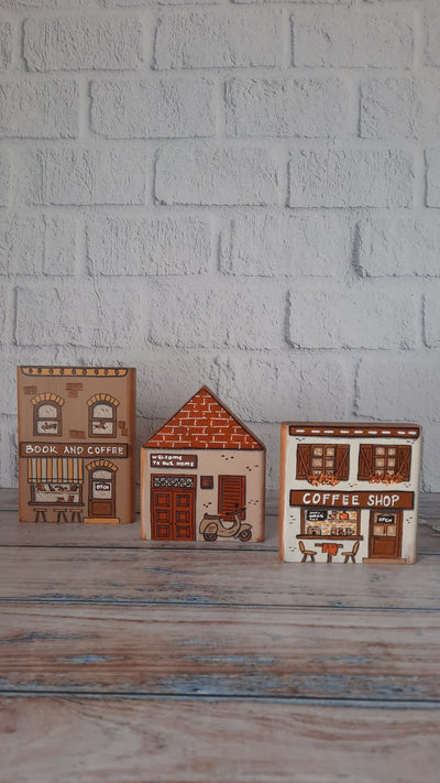 Kahve Dükkanı Ahşap Dekoru