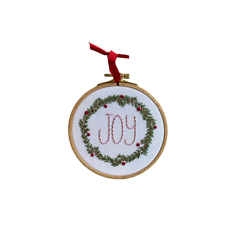 Love, Peace, Joy Nakış Kasnak Pano