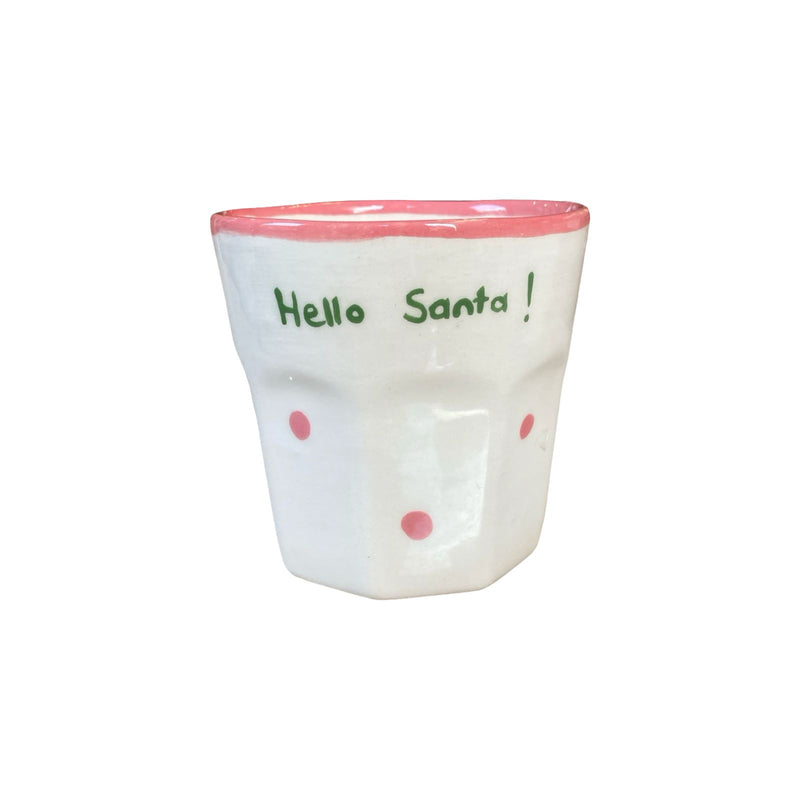 Hello Santa! Köşeli Bardak