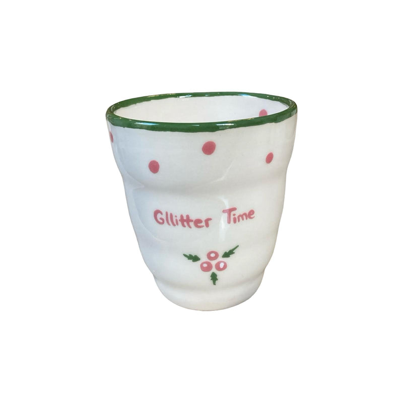 Glitter Time Bubble Uzun Fincan