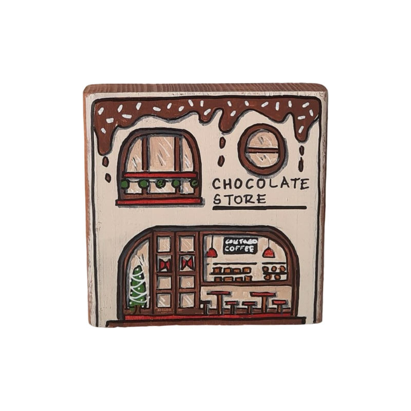 Çikolata Mağazası Ahşap Dekor
