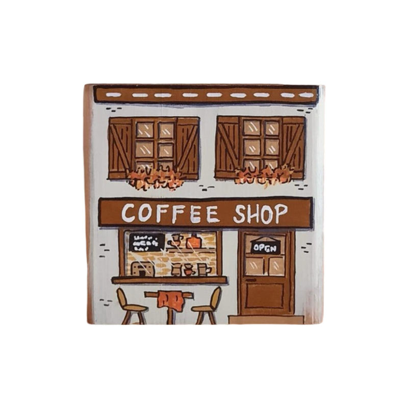 Kahve Dükkanı Ahşap Dekoru