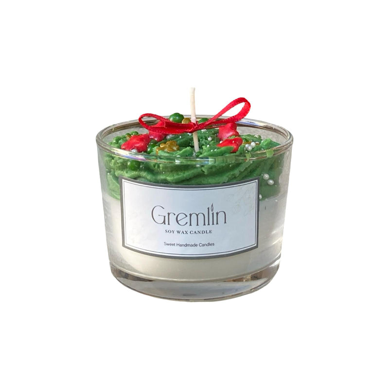 Christmas Wreath Bowl Candle