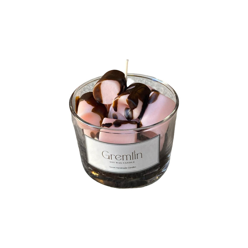 Chocolate Marshmellow Bowl Candle