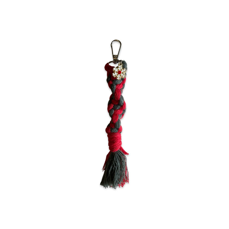 Curvy Christmas Keychain