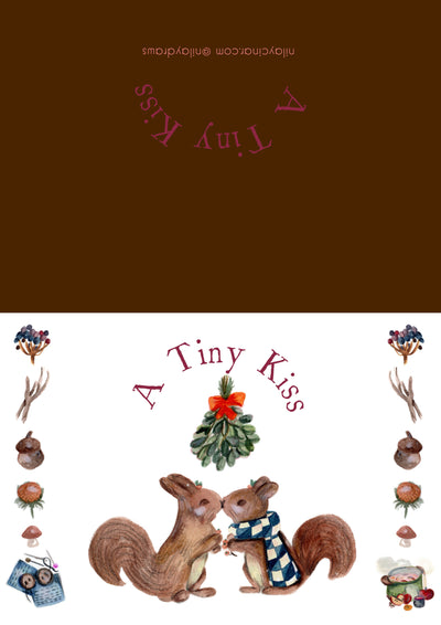 Card Printing | 'A Tiny Kiss'