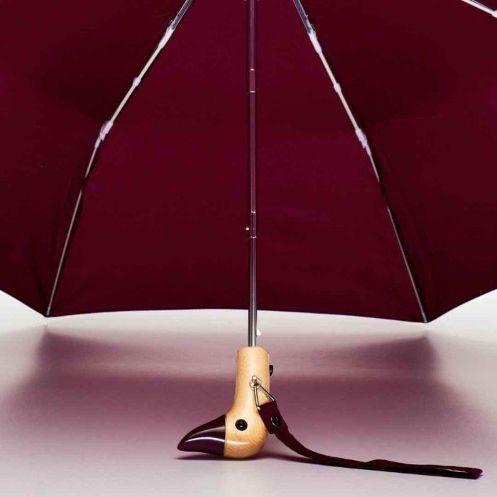Original Duckhead Duck Compact Umbrella - Claret Red