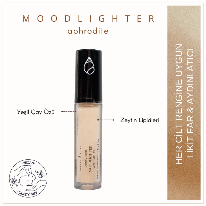 Afrodit Moodlighter Doğal Likit Aydınlatıcı Göz ve Yüz