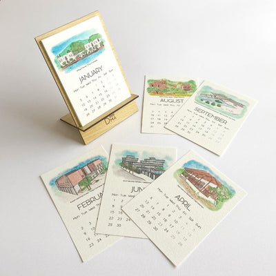 2026 Table Calendar of Türkiye's Aga Khan Award Winning Buildings