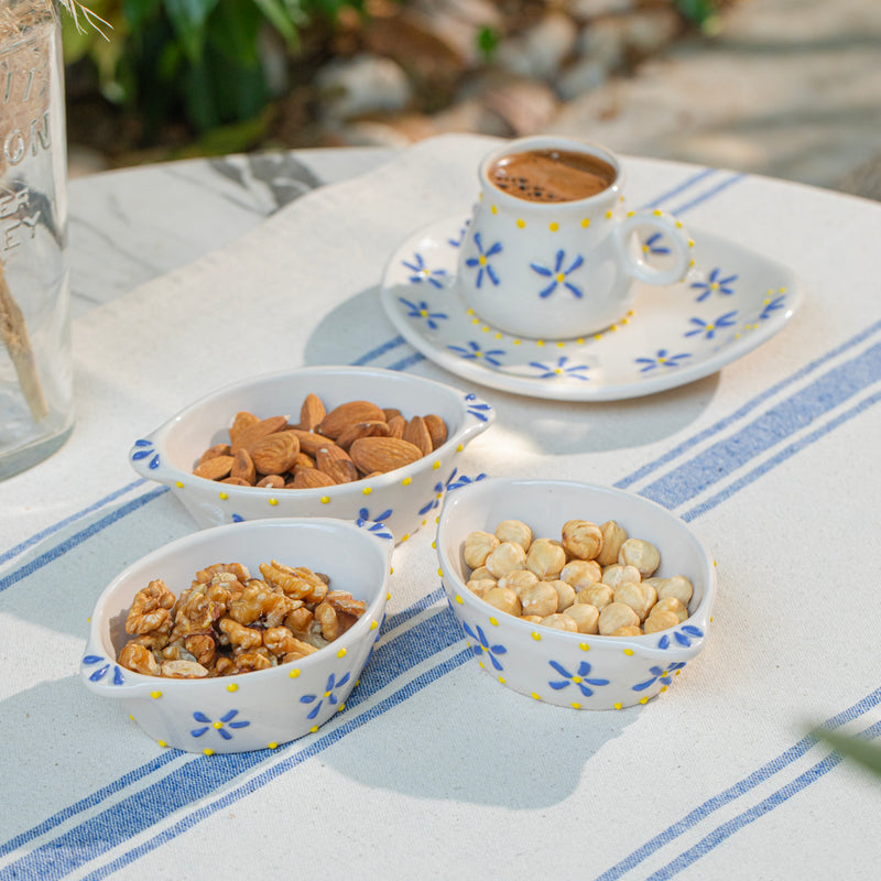 Blossoms Turkish Coffee Set