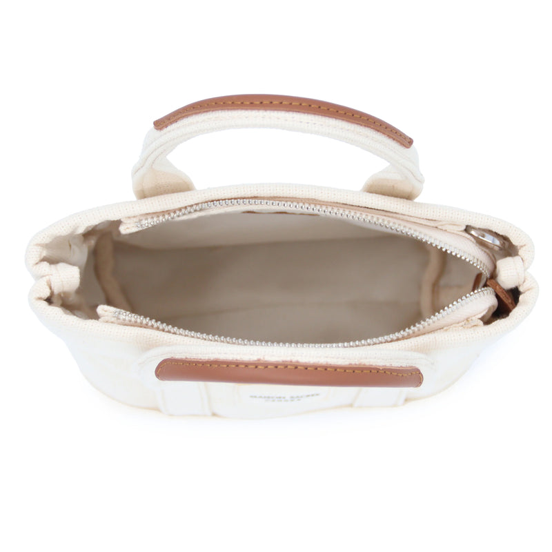 Miramar Beige Extra Mini Handbag