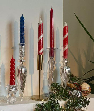 Candy Cane Candle