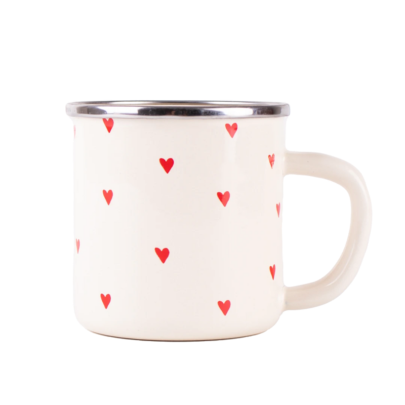 Cupid Enamel Mug