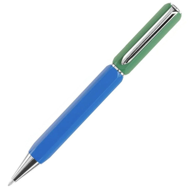 Miquelrius Parlak Metal Tükenmez Kalem Mavi/Yeşil