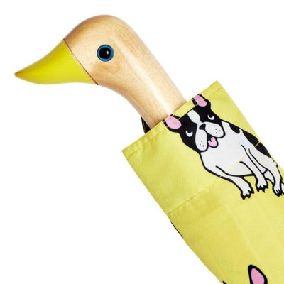 Orijinal Duckhead Duck Kompakt Şemsiye Bulldog Sarı