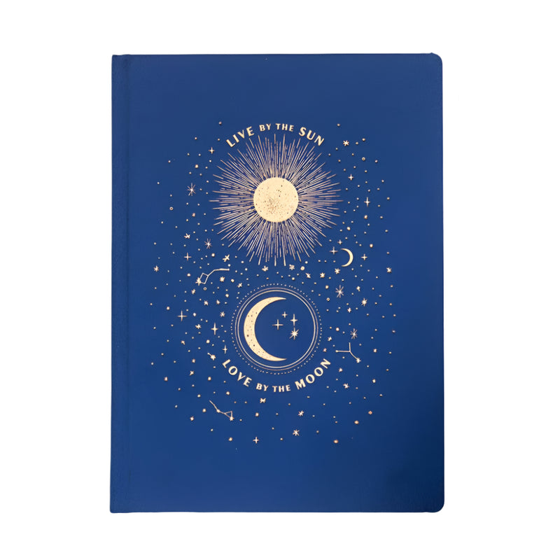 DesignWorks Ink Fabric Covered Jumbo Boy Live by the Sun Notebook