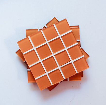 Mosaic Coasters - Orange