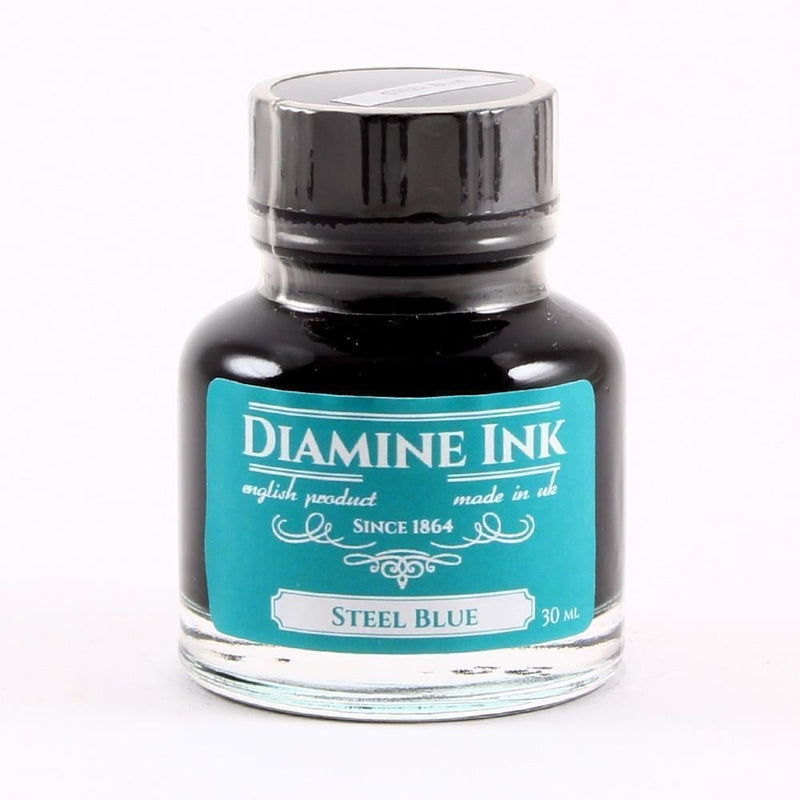 Diamine Bottle Ink 30ml Steel Blue