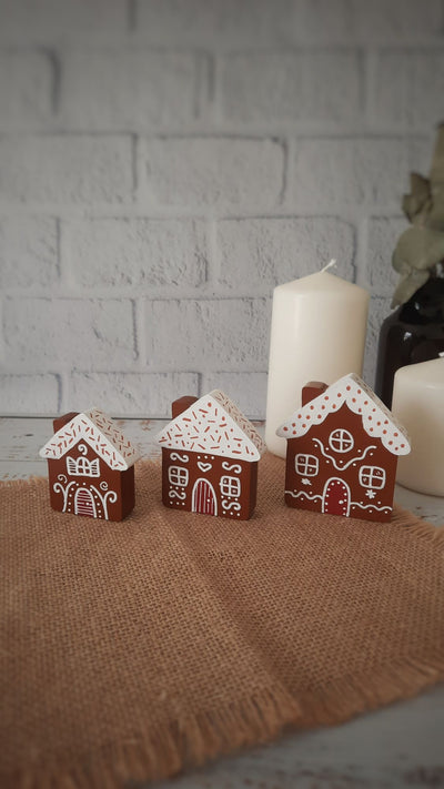 Mini Cookie Houses Decor