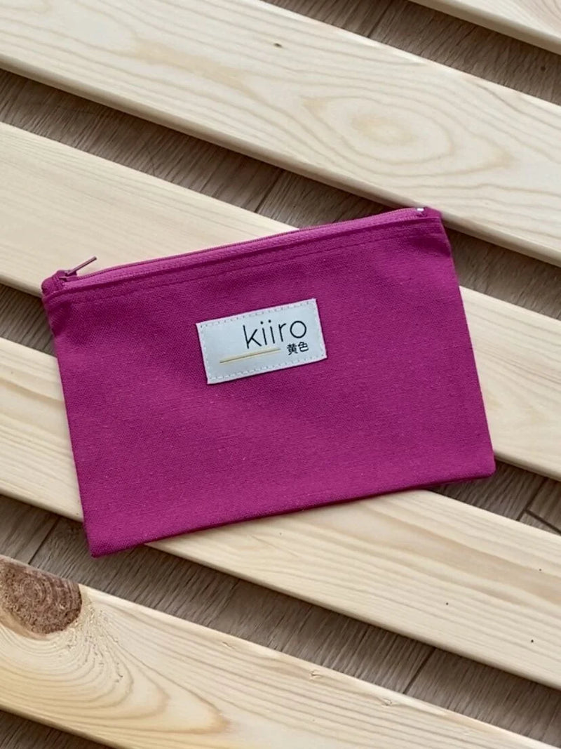 Fuchsia Makeup Bag / Wallet