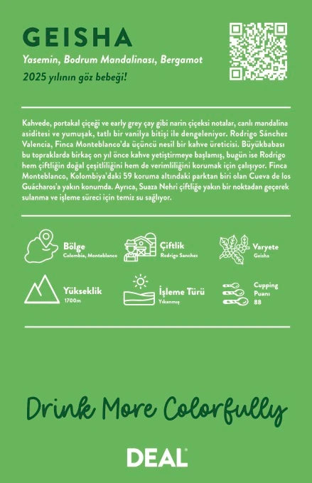 Monteblanco Geisha Coffee