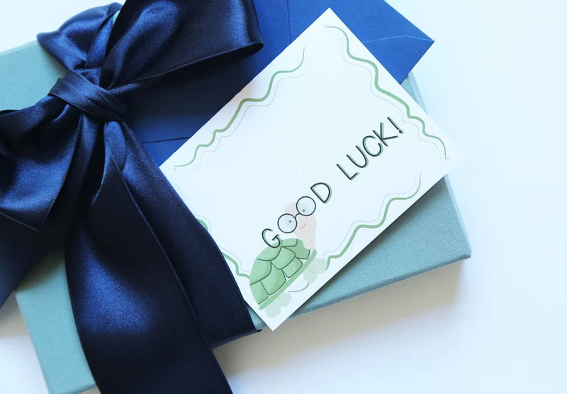 “Good Luck” Greeting Card