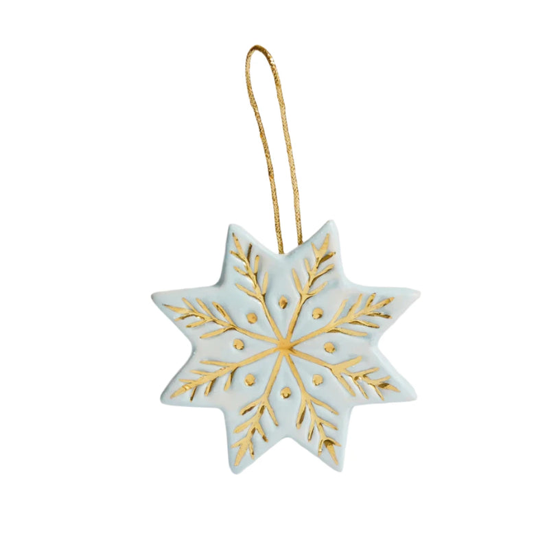 Snowflake Christmas Tree Ornament