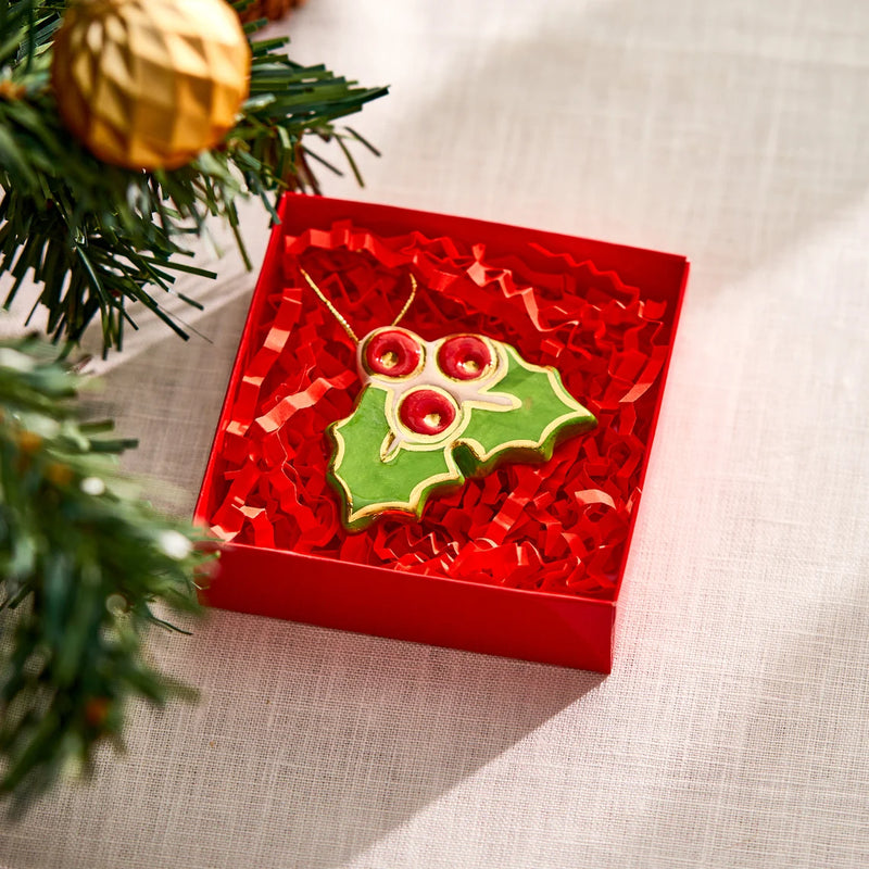 Mistletoe Christmas Tree Ornament