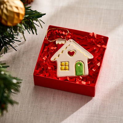 Gingerbread House Christmas Tree Ornament